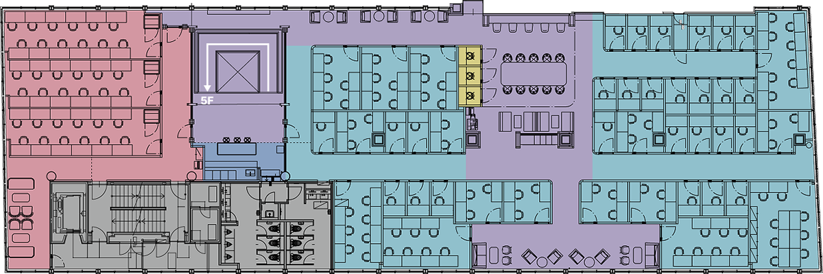 フロアマップ 6F